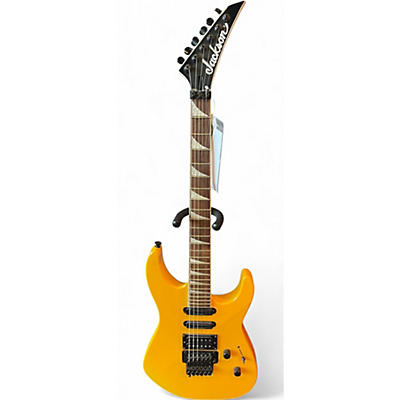 Used Jackson x series soloist Yellow Solid Body Electric Guitar