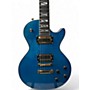Used Jacobs  LP Style Modified Ocean Blue Solid Body Electric Guitar Ocean Blue