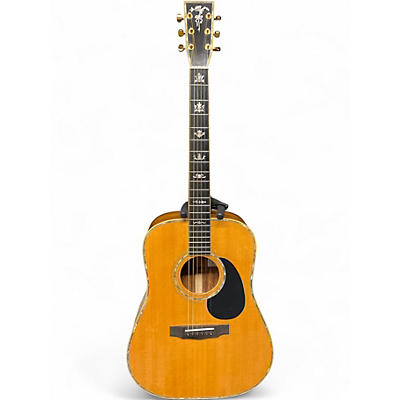 Used James E Patterson Style Number 290 Natural Acoustic Guitar