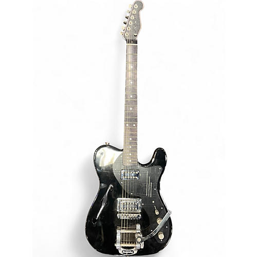 Used James Trussart Steel Caster Deluxe Black Hollow Body Electric Guitar Black