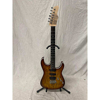 James Tyler Used James Tyler Studio Elite Spalted Maple Honey Burst Solid Body Electric Guitar