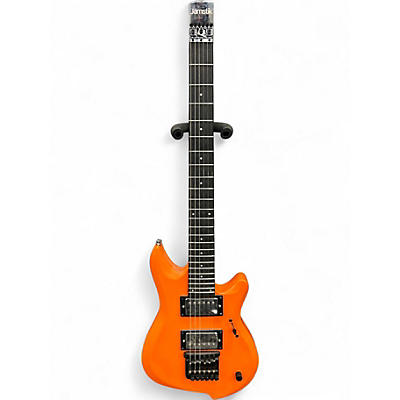 Used Jamstik Studio Orange Solid Body Electric Guitar