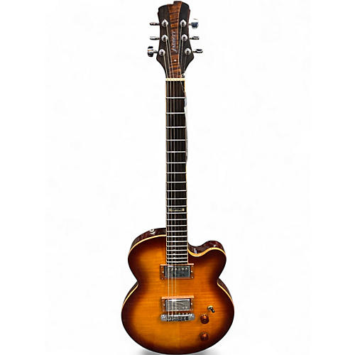 Used Jarrett ZAFFIRO Cherry Sunburst Solid Body Electric Guitar Cherry Sunburst