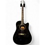 Used Jasmine ES31C Black Acoustic Electric Guitar Black