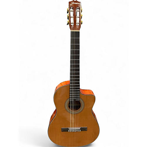 Used Jasmine JC27CE Natural Classical Acoustic Electric Guitar Natural