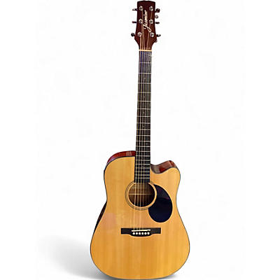 Used Jasmine JD36CE Natural Acoustic Electric Guitar