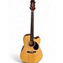 Used Jasmine JD36CE Natural Acoustic Electric Guitar Natural