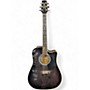 Used Jasmine TS52CE Charcoal Acoustic Electric Guitar Charcoal