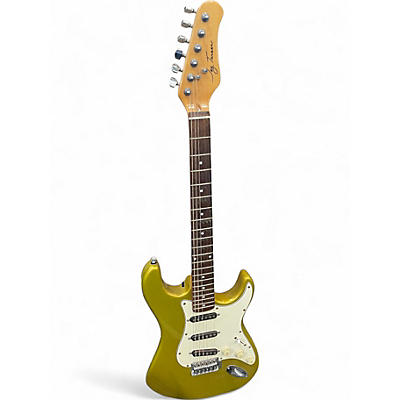 Used Jay Turcer S STYLE GOLD Solid Body Electric Guitar