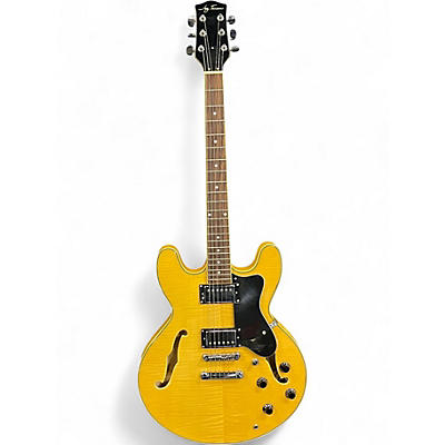 Used Jay Turser 335 Blonde Hollow Body Electric Guitar