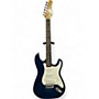 Used Jay Turser Double Cut Blue Solid Body Electric Guitar Blue