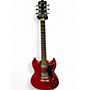 Used Jay Turser Double Cut Red Solid Body Electric Guitar Red