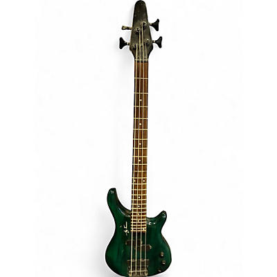 Used Jay Turser J/P 4 String  Green Electric Bass Guitar