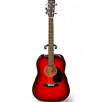 Used Jay Turser JAY JR RED SUNBURST Acoustic Guitar