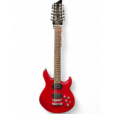 Used Jay Turser JT-Hawk 12 String Red Solid Body Electric Guitar