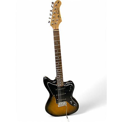 Used Jay Turser JT-JG 3 Color Sunburst Solid Body Electric Guitar