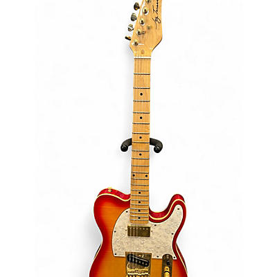 Used Jay Turser JT-LT 3 Color Sunburst Solid Body Electric Guitar