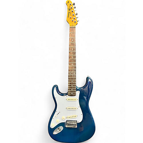 Jay Turser Used Jay Turser JT S Style Blue Solid Body Electric Guitar Blue