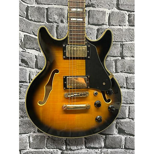 Jay Turser Used Jay Turser JT134DC Sunburst Hollow Body Electric Guitar Sunburst