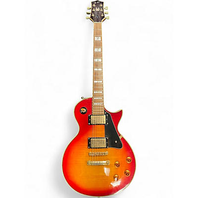 Used Jay Turser JT200D Heritage Cherry Sunburst Solid Body Electric Guitar