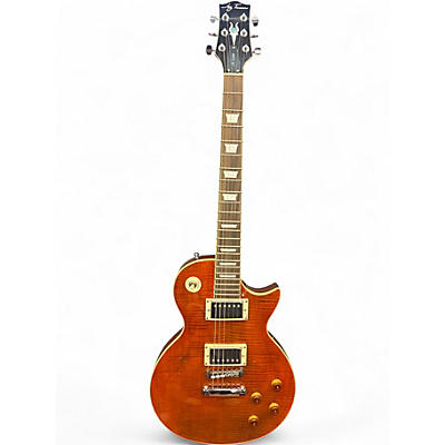 Used Jay Turser JT220D Trans Orange Solid Body Electric Guitar