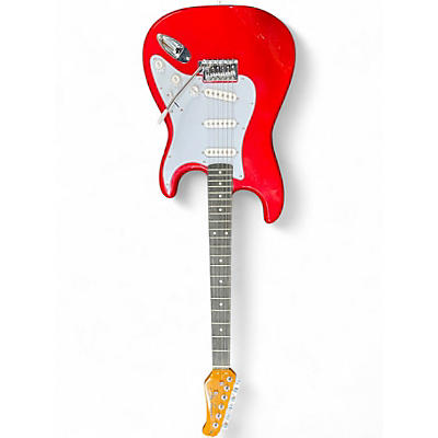 Used Jay Turser JT300 Candy Apple Red Solid Body Electric Guitar