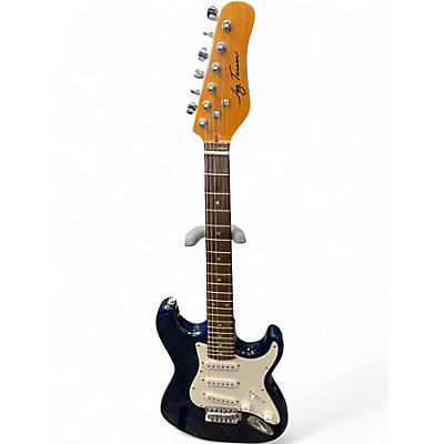 Used Jay Turser JT300 Faded Blue  Solid Body Electric Guitar