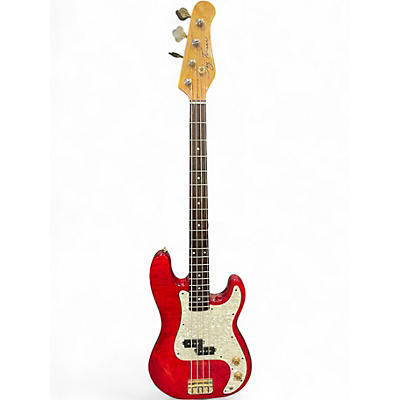 Used Jay Turser JTB-400C Red Electric Bass Guitar
