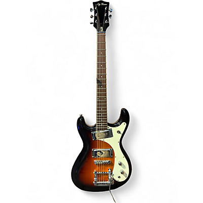 Used Jay Turser JTONE MOSMAN 2 Tone Sunburst Solid Body Electric Guitar