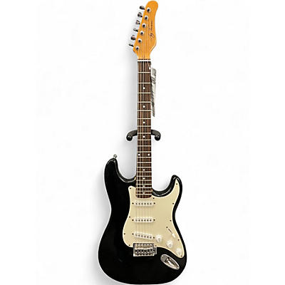 Used Jay Turser S STYLE Black Solid Body Electric Guitar