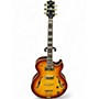 Used Jay Turser SEMI HOLLOW SUNBURST Hollow Body Electric Guitar SUNBURST