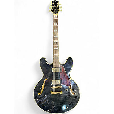 Used Jay Turser SEMIHOLLOW Trans Gray Hollow Body Electric Guitar