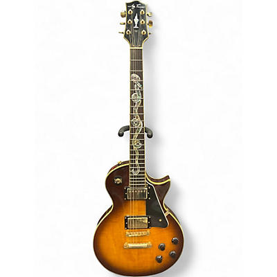 Used Jay Turser Serpent 2 Color Sunburst Solid Body Electric Guitar