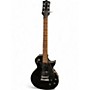 Used Jay Turser Single Cut Black Solid Body Electric Guitar Black