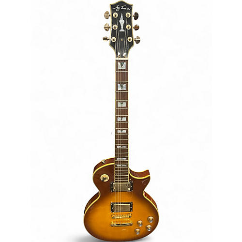 Used Jay Turser Single Cut Sunburst Solid Body Electric Guitar