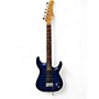 Used Jay Turser Slimmer Blue Solid Body Electric Guitar Blue