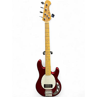 Used Jay Turser Stingray Style Bass Candy Apple Red Electric Bass Guitar