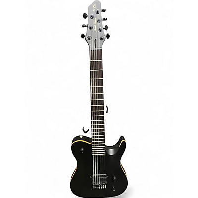 Used Jericho FUSION 7 Black Baritone Guitars