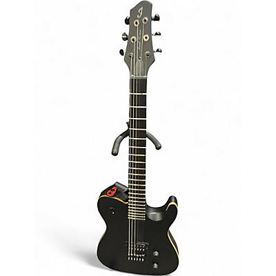 Used Jericho Fusion 6 Ignition Satin Black Solid Body Electric Guitar