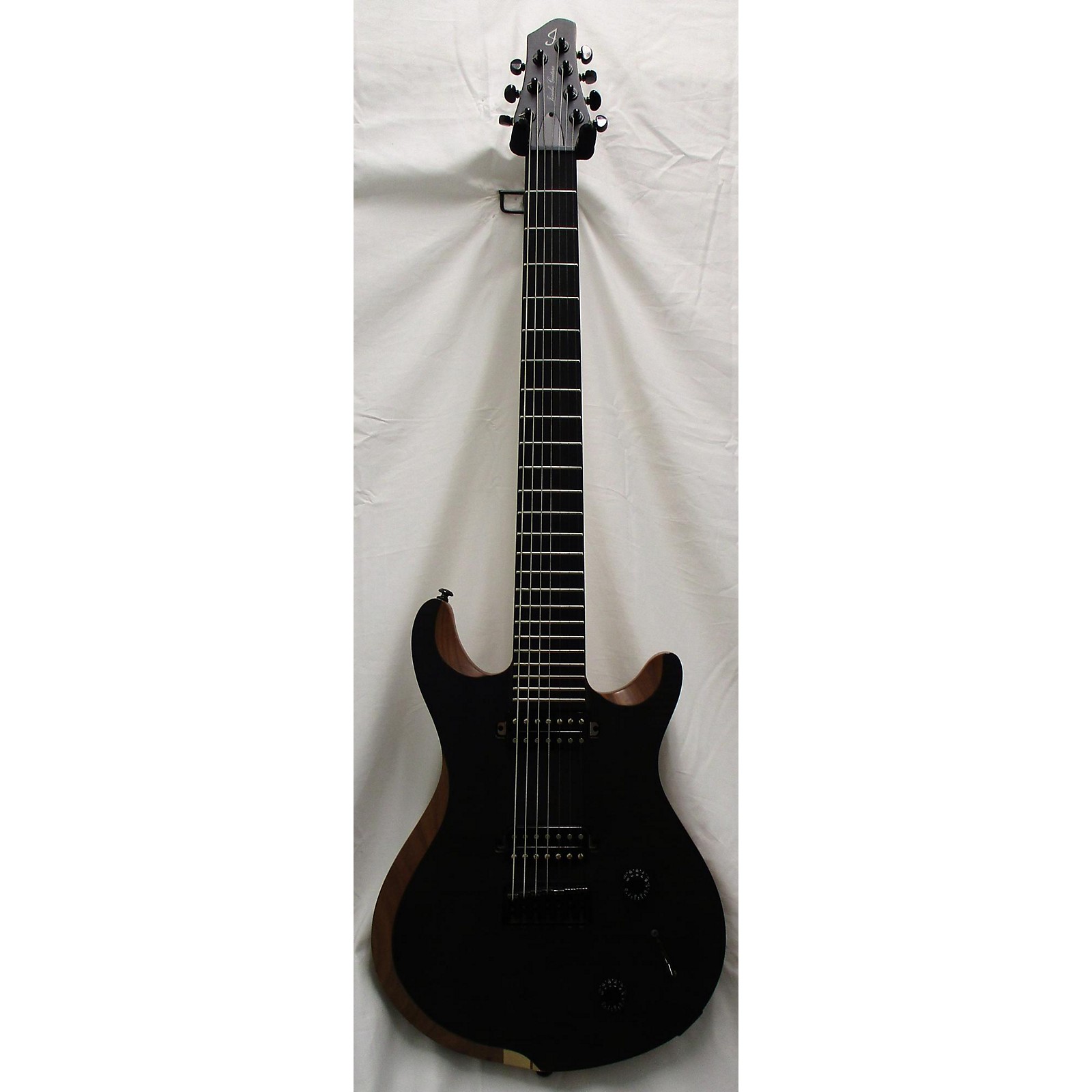 Used Jericho Guitars Edge 7 String Trans Black Solid Body Electric