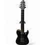 Used Jericho Guitars Fusion Ignition 8 String Satin Black Solid Body Electric Guitar Satin Black