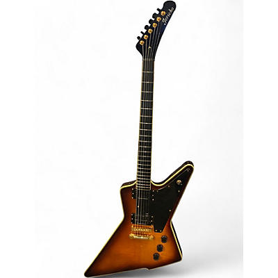Used Jericho Nomad Sunburst Solid Body Electric Guitar