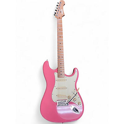 Used Jet Guitars JS-300 Pink Solid Body Electric Guitar