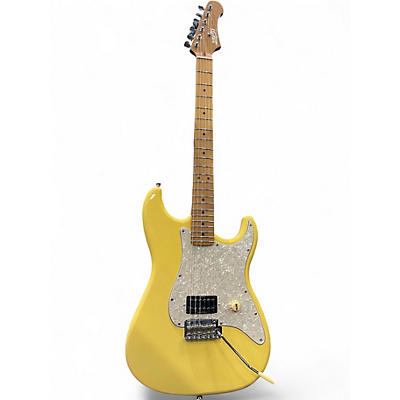 Used Jet Guitars JS400 STRAT YELLOW Solid Body Electric Guitar
