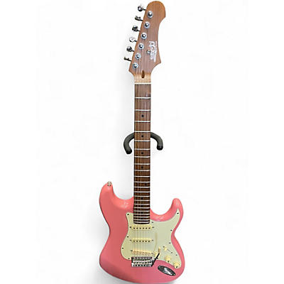 Used Jet JS300 Shell Pink Solid Body Electric Guitar