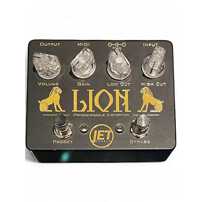 Used Jet Pedals Lion Programmable Distortion Effect Pedal
