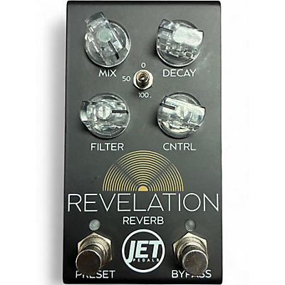 Used Jet Pedals Revelation Reverb Effect Pedal