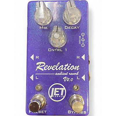 Used Jet  Revelation Ambient Reverb Effect Pedal
