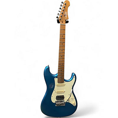 Used Jet js400 Blue Solid Body Electric Guitar