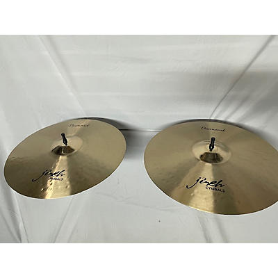 Jireh Used Jireh 14in Diamond Hi-Hats Cymbal